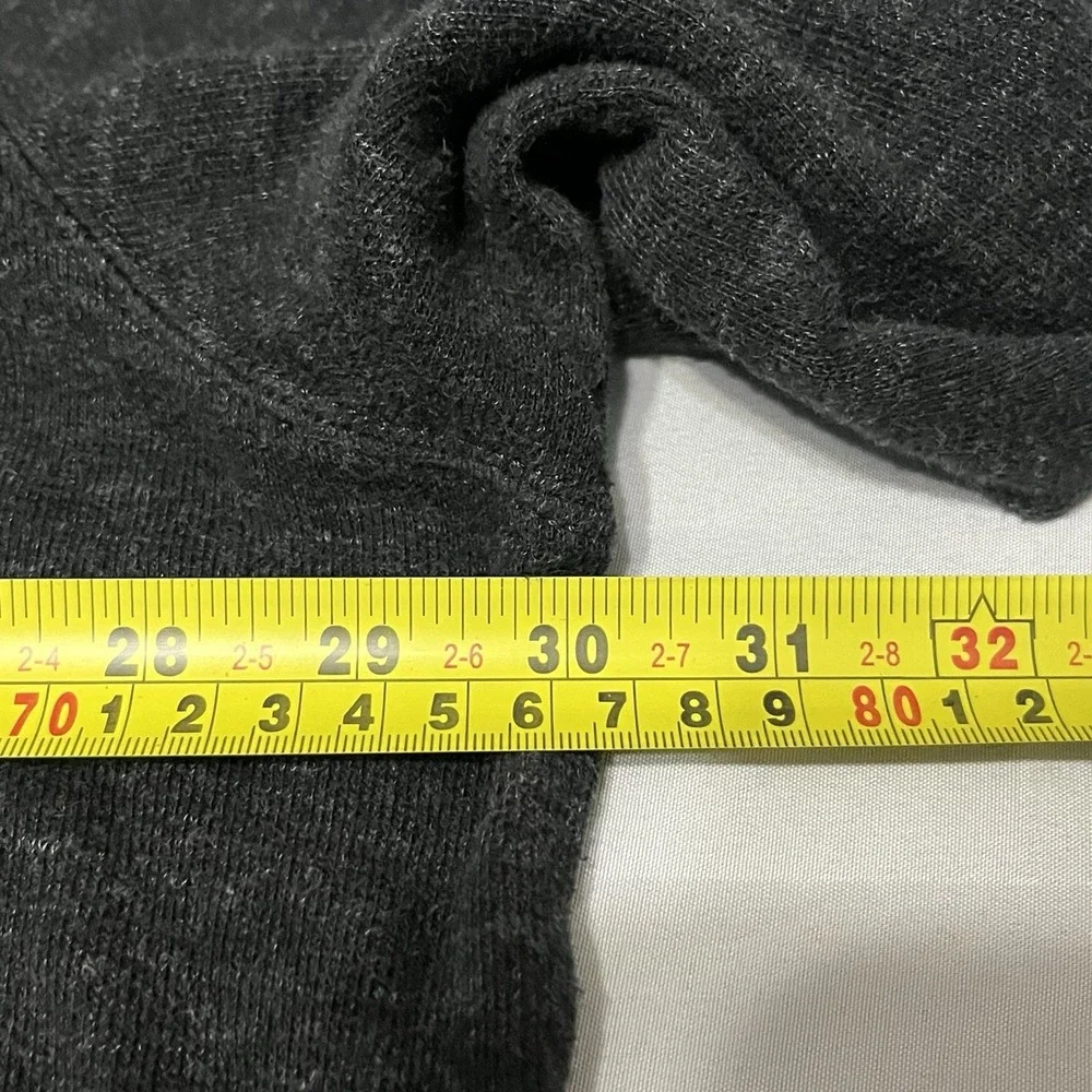 Polo Ralph Lauren Sweater Mens 3XT Tall Dark Gray Quarter Zip Estate Rib